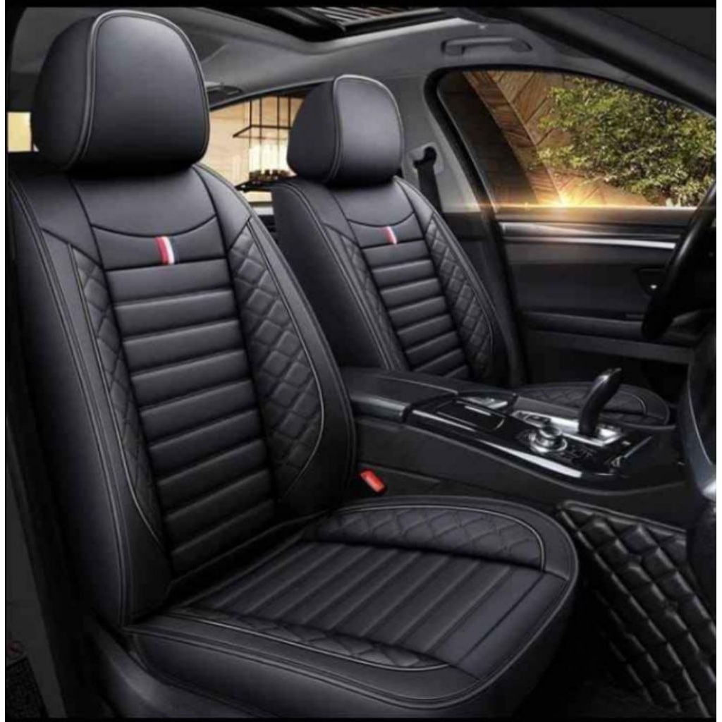 sarung jok mobil rush 2011-2013 bahan ferari full 3 baris