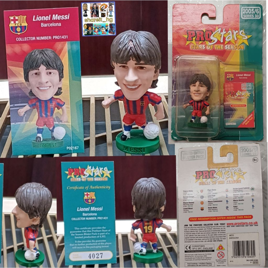 Corinthian Prostars Lionel Messi Barcelona home, stars of the season