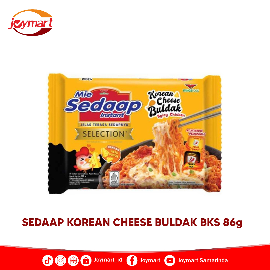 Sedaap Korean Cheese Buldak 86g