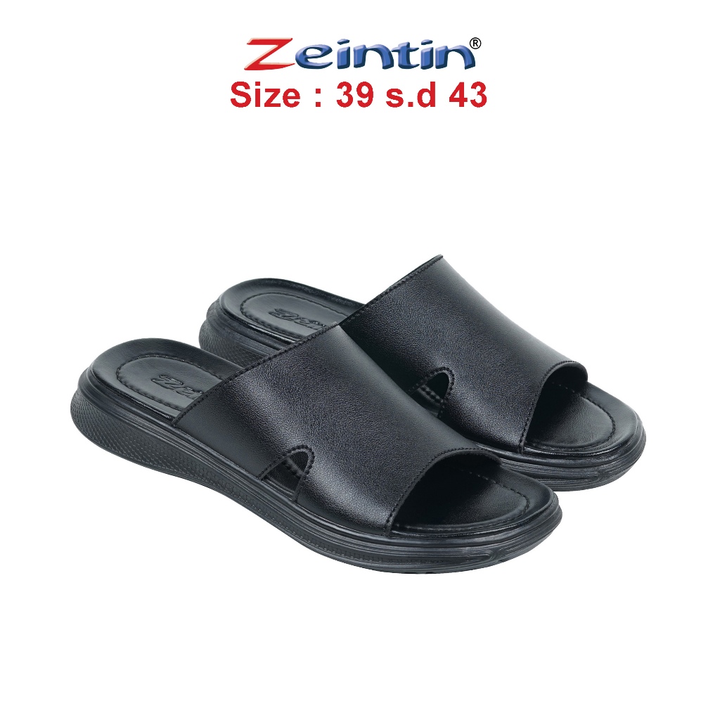 Zeintin - Sandal Pria ZEINTIN Sendal Selop Kulit Sintetis KK