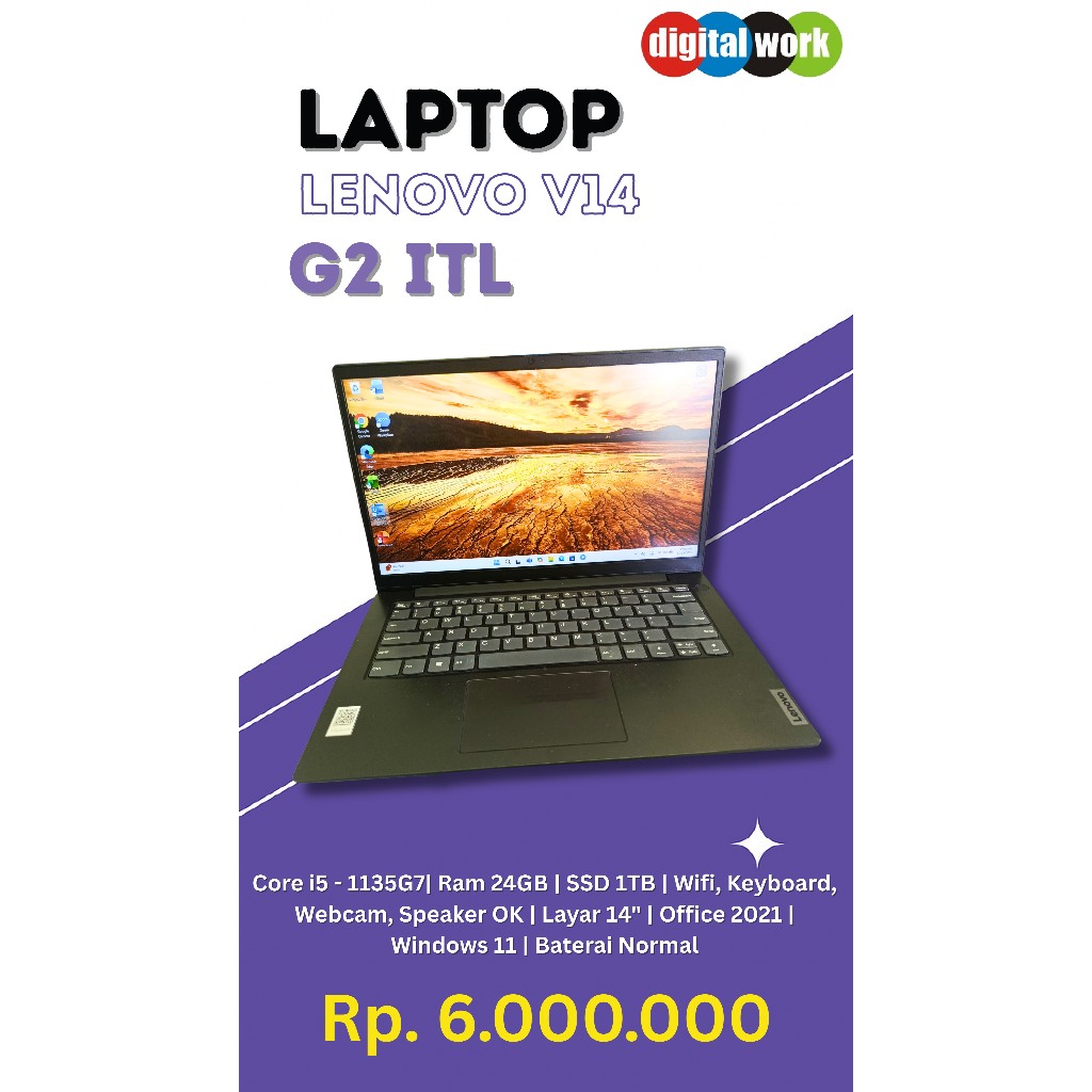 Laptop Lenovo V14 G2 ITL