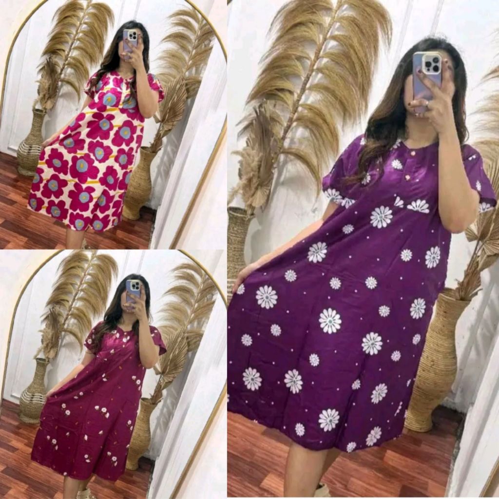 DASTER RUFFLE VIRAL KEKINIAN / DASTER RAYON REMPEL / DASTER PENDEK SELUTUT