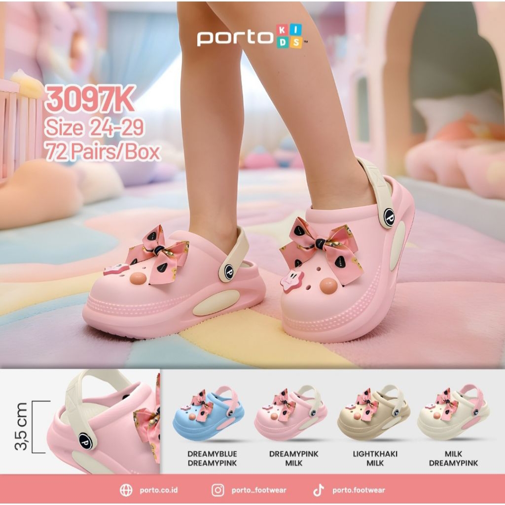 Sandal Baim Porto Pita Anak Perempuan