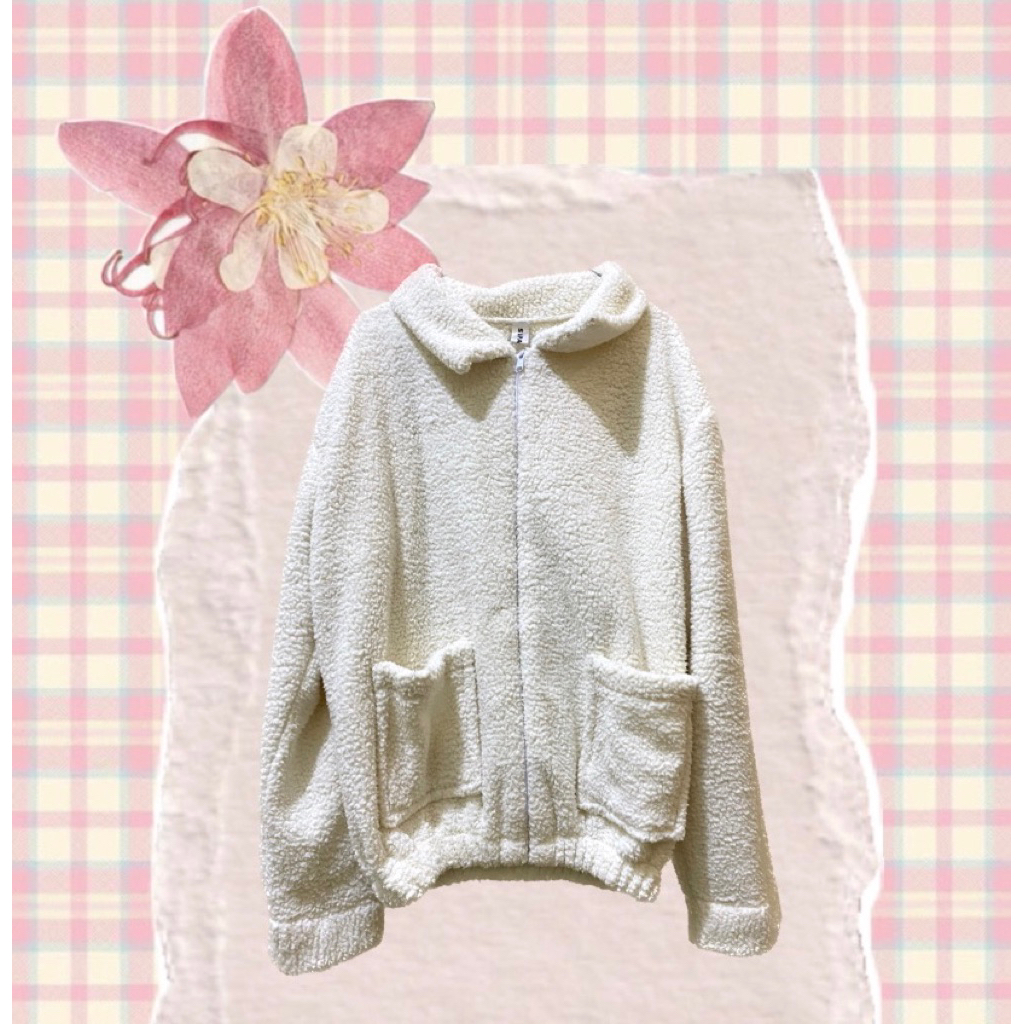 [Preloved] Sweater Jacket Sherpa SAPAPA.ID