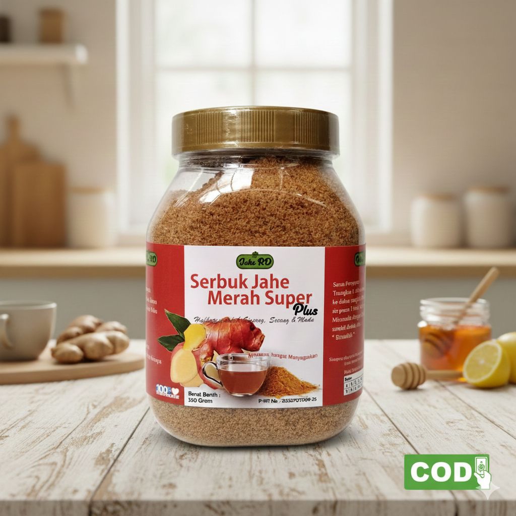 Jahe Merah RD Super 330 gram Original JAHE RD