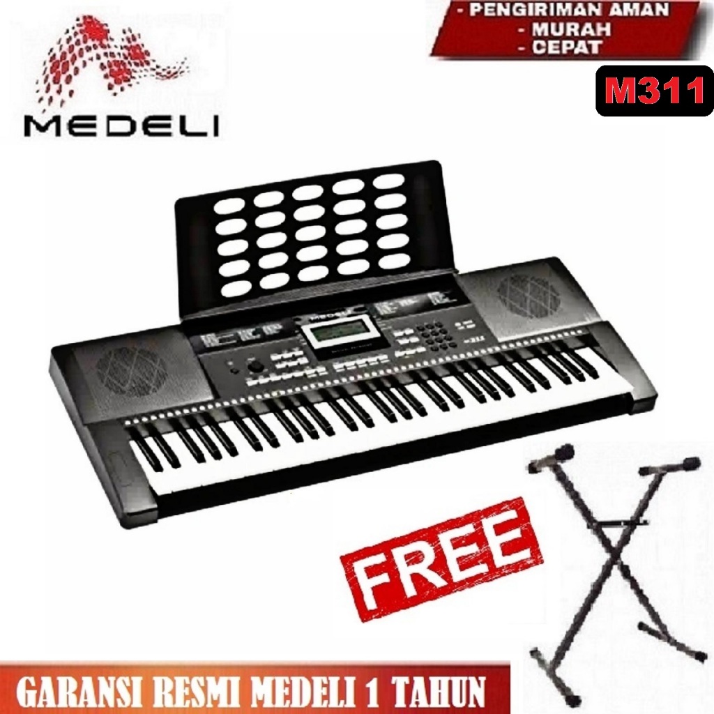Keyboard Piano Medeli M311 Paket Stand
