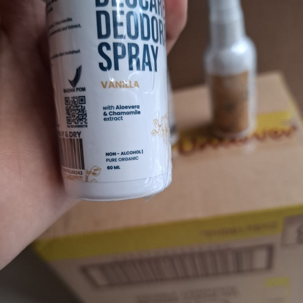 DEOCARE DEODORANT BERBAHAN TAWAS 60 ML