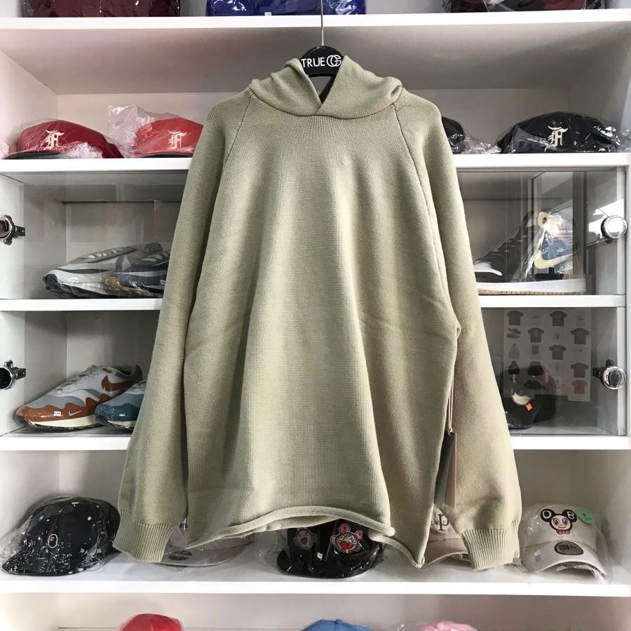 Fear Of God Essentials Knit Hoodie Seafoam