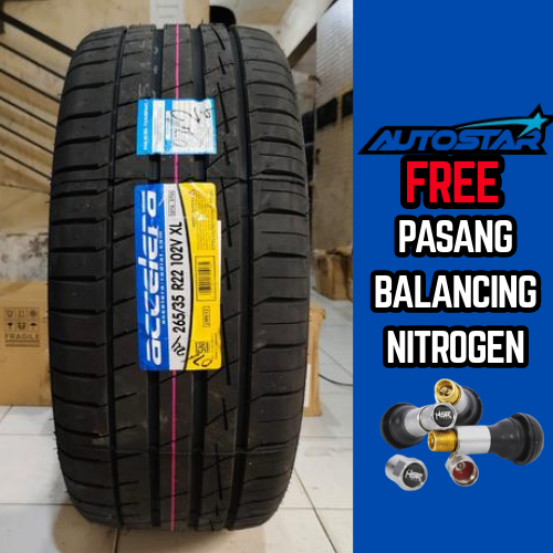 BAN MOBIL RING 22 ACCELERA ST68 SUV UKURAN 265/35 R22 TUBLES UNTUK CRV ALLPHARD VELLFIRE