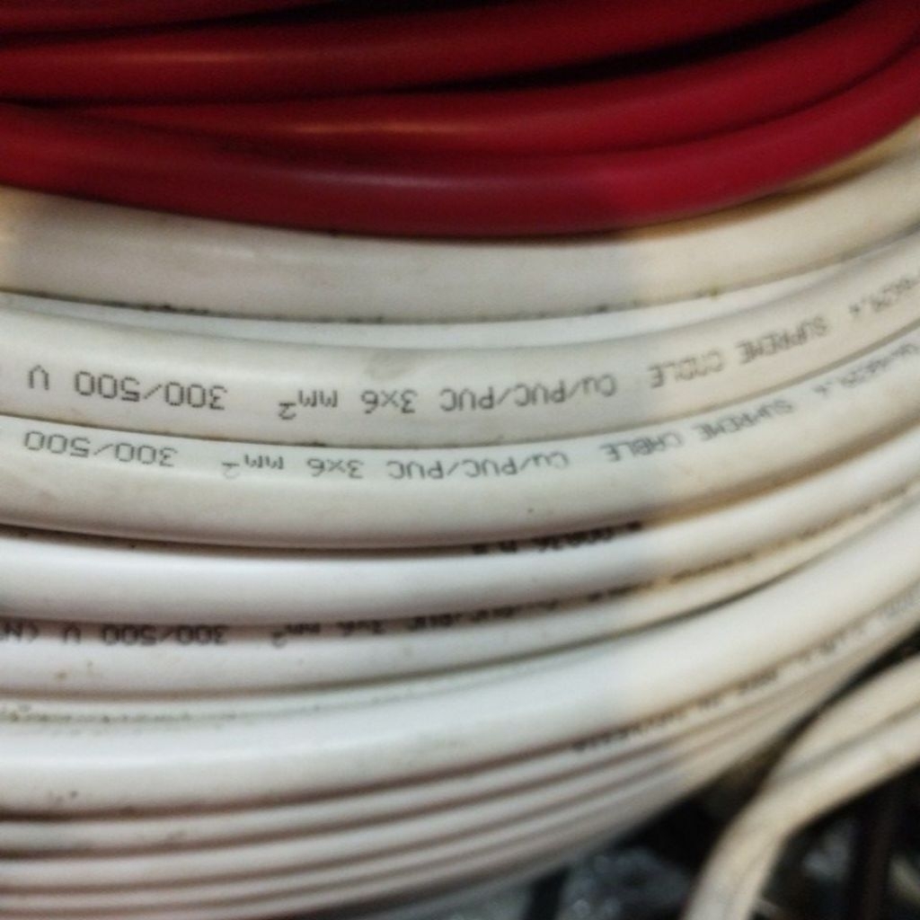 KABEL KAWAT TUNGGAL NYM 3X6MM 3 X 6 MM SUPREME ECERAN METERAN