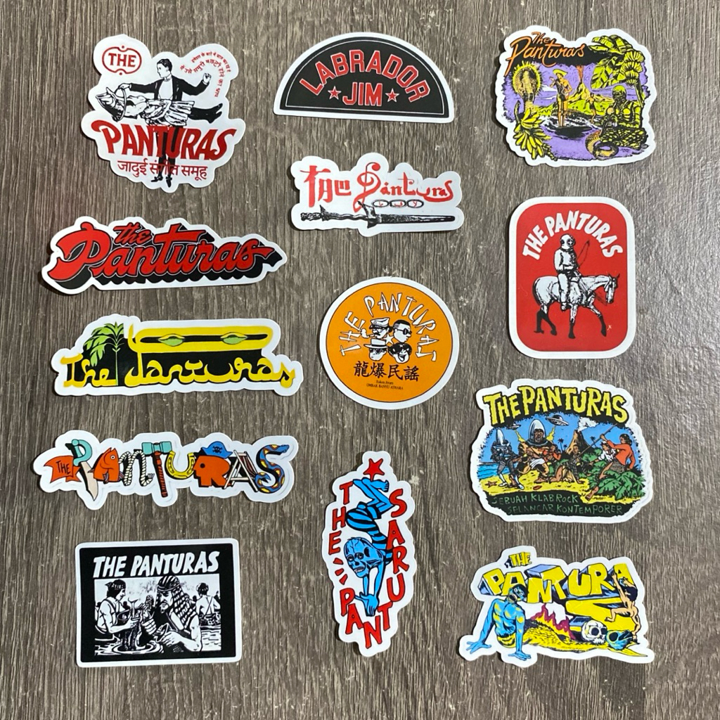 The Panturas | COD Sticker Pack The Panturas Sticker Vinyl The Panturas