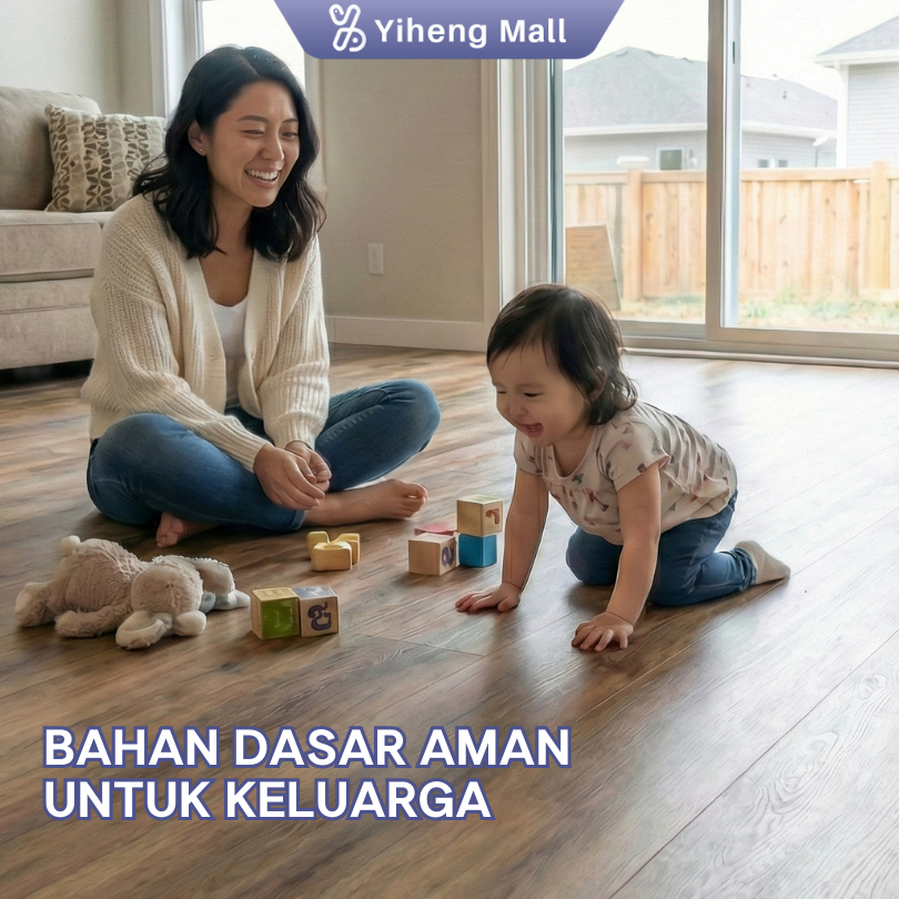 Lantai Vinyl Kayu Premium 1 Dus (36Pcs) Floor Vinyl Lantai Vinyl Kayu Premium Vinyl Lantai Parket