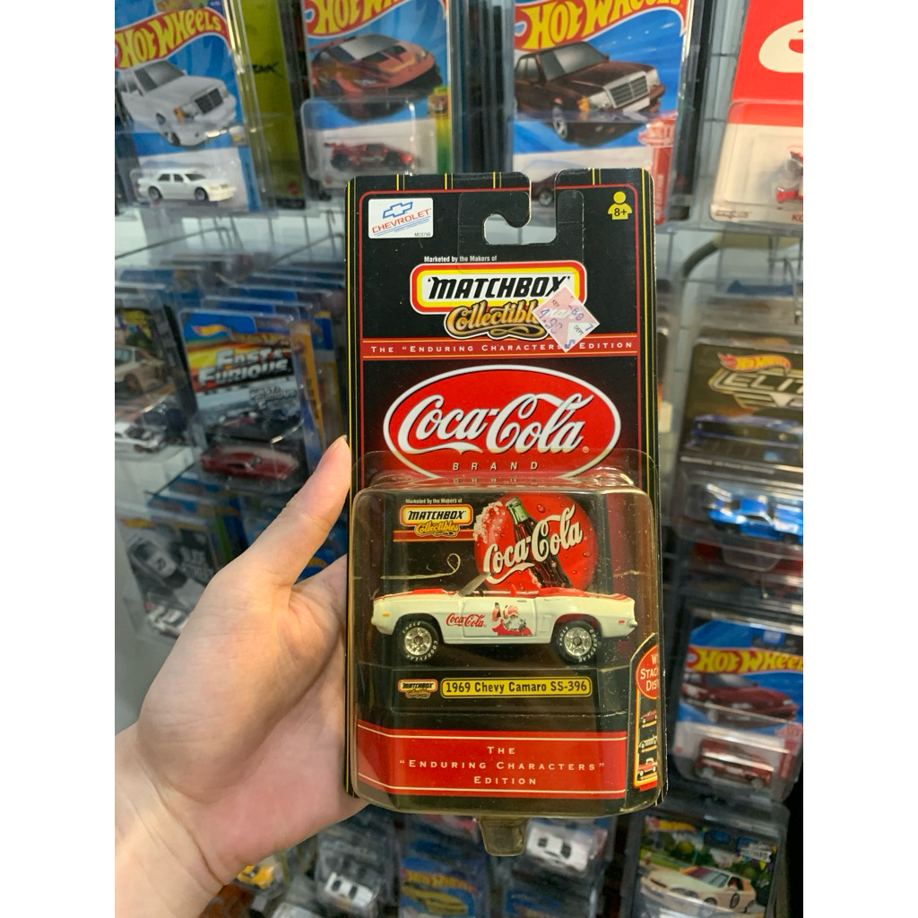 Matchbox Collectibles 1969 Chevy Camaro SS-396 Coca Cola