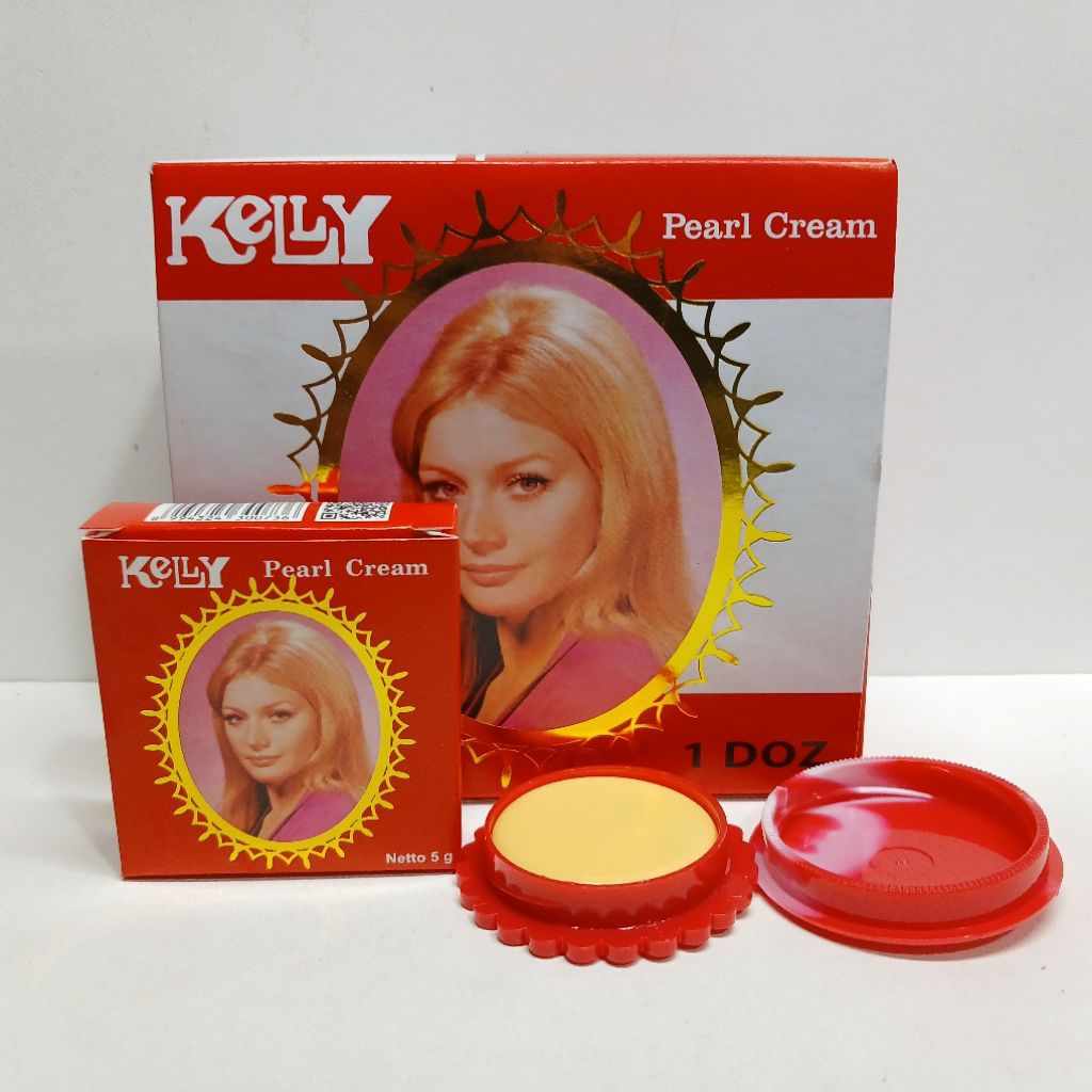 [  grosir lusinan 12 pcs ] kelly peral cream 5gr