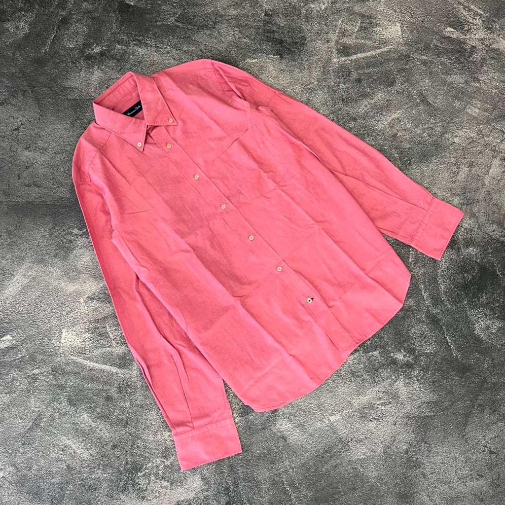 Massimo dutti kemeja lengan panjang pria