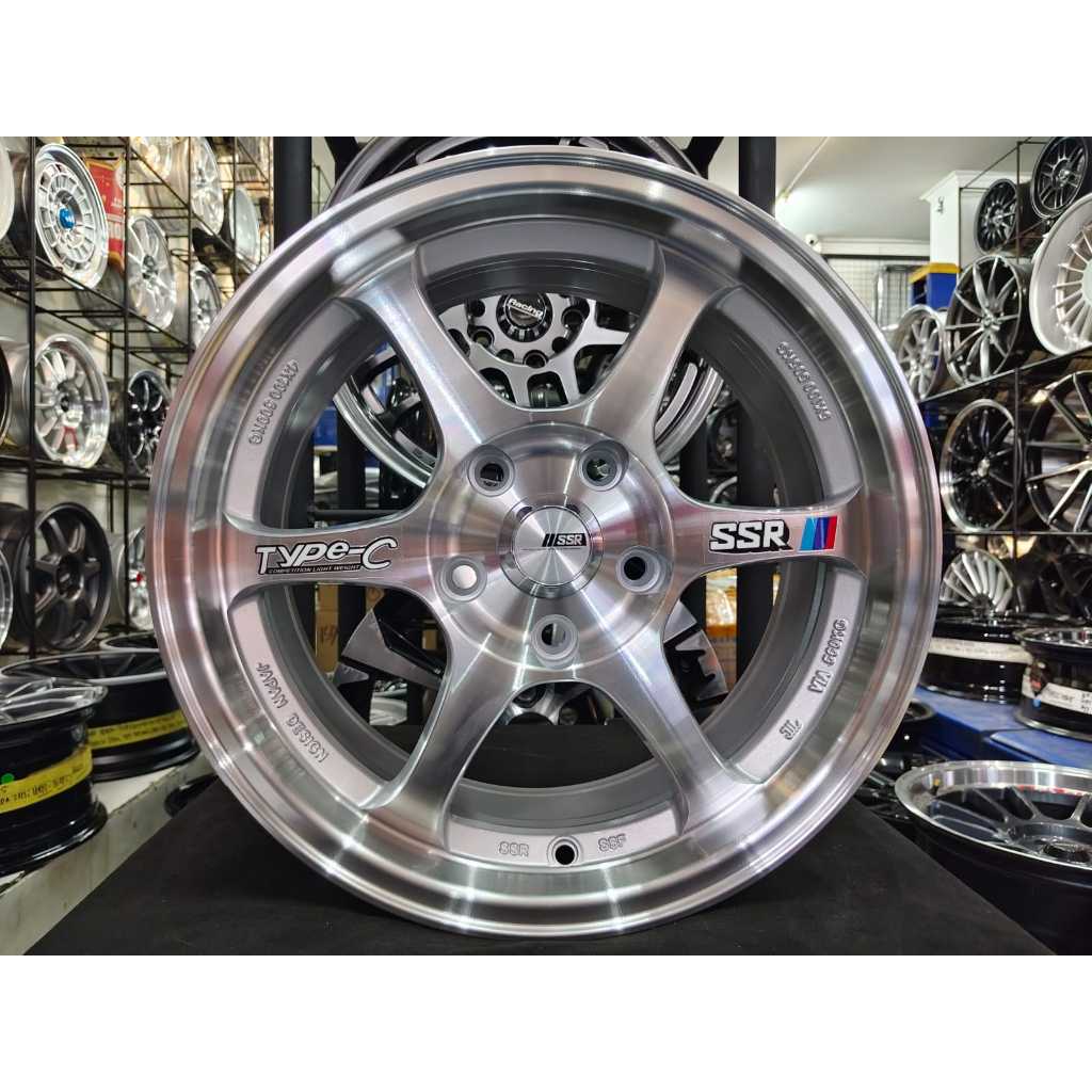 Velg SSR TYPE-C Ring16X7 Hole.5 Pcd.114.3 Offset.38