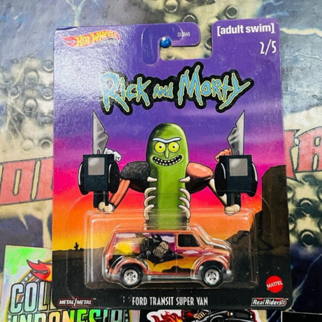 DIECAST HOT WHEELS FORD TRANSIT SUPER VAN COLLECTOR