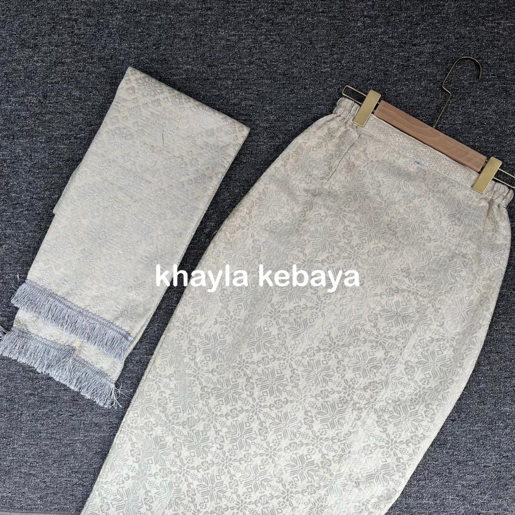 Set Rok Songket Span || Set Rok Songket Kebaya || Bawahan Kebaya