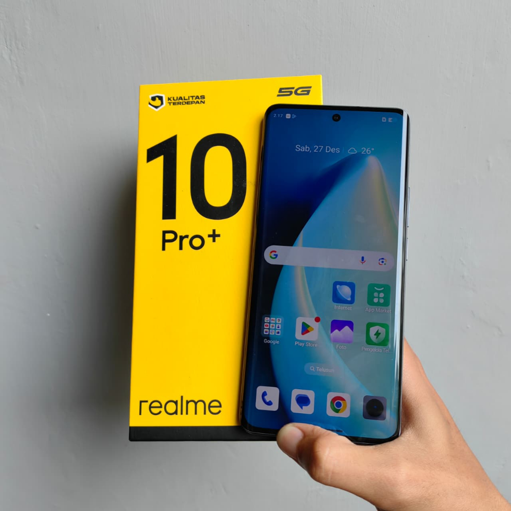REALME 10 PRO PLUS 5G 8/128GB SECOND ORIGINAL GARANSI RESMI