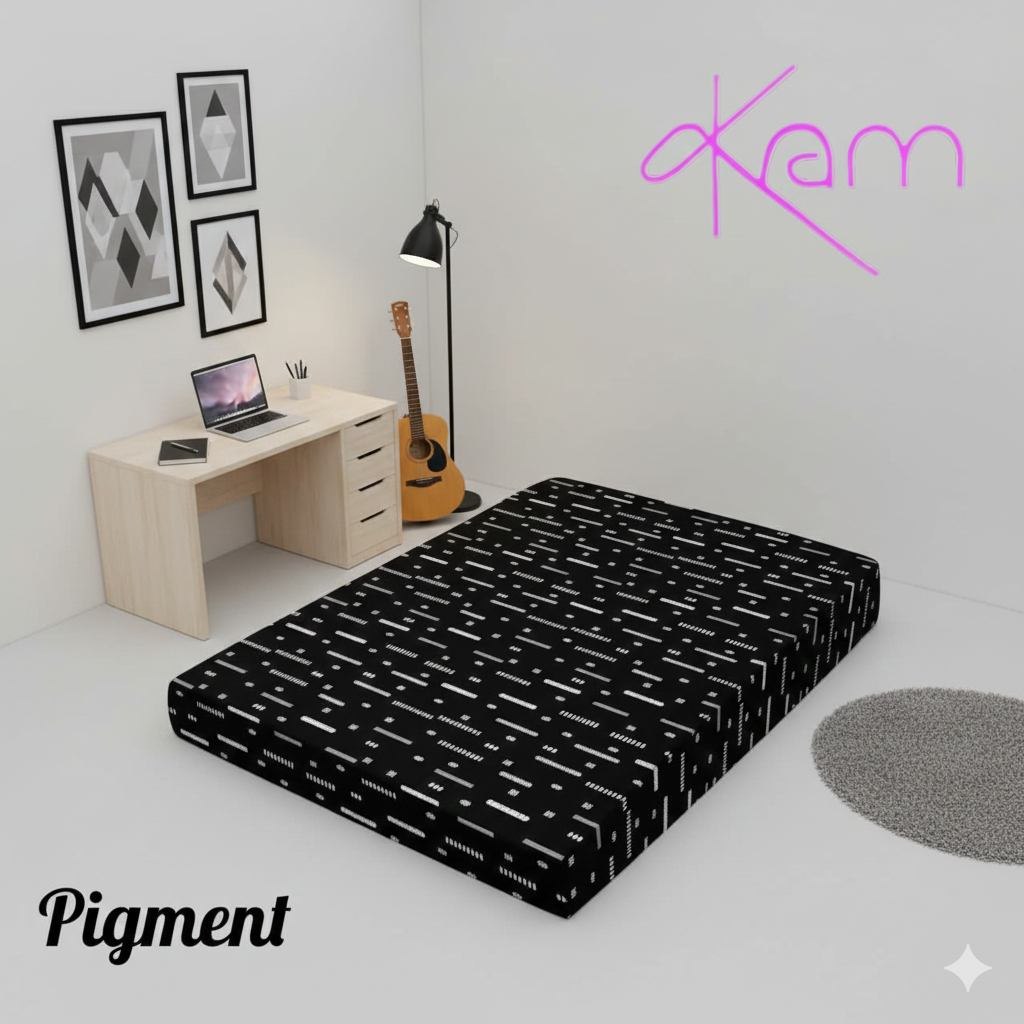 Sarung Kasur Resleting/Seprai Resleting Motif Kotak, Cocok Untuk Kamar Pribadi, Kost, Asrama, Dll