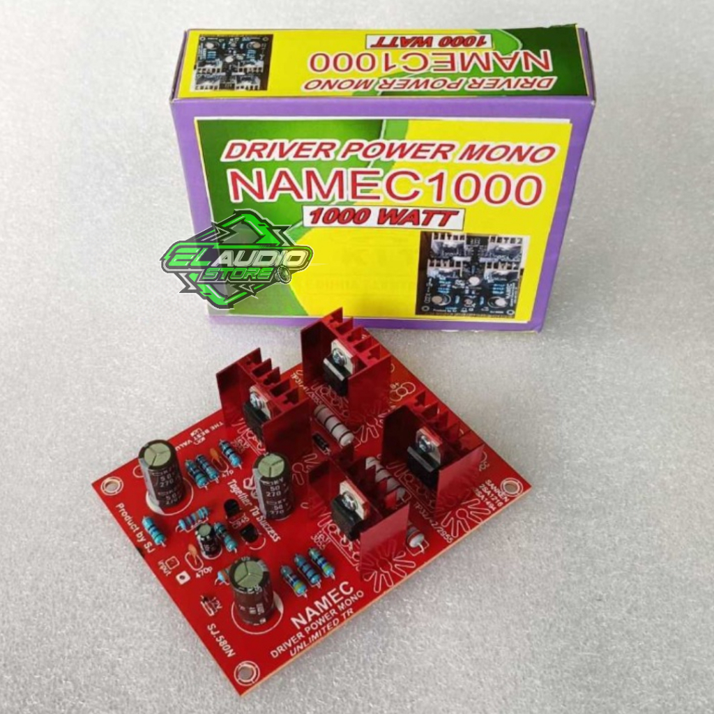 Kit Driver NAMEC C1000 1000 watt / Namex Mono Power Amplifier