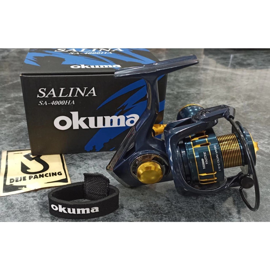 Reel Spining Okuma Salina New 2023 SA-4000HA , SA-6000HA Dan SA-8000A