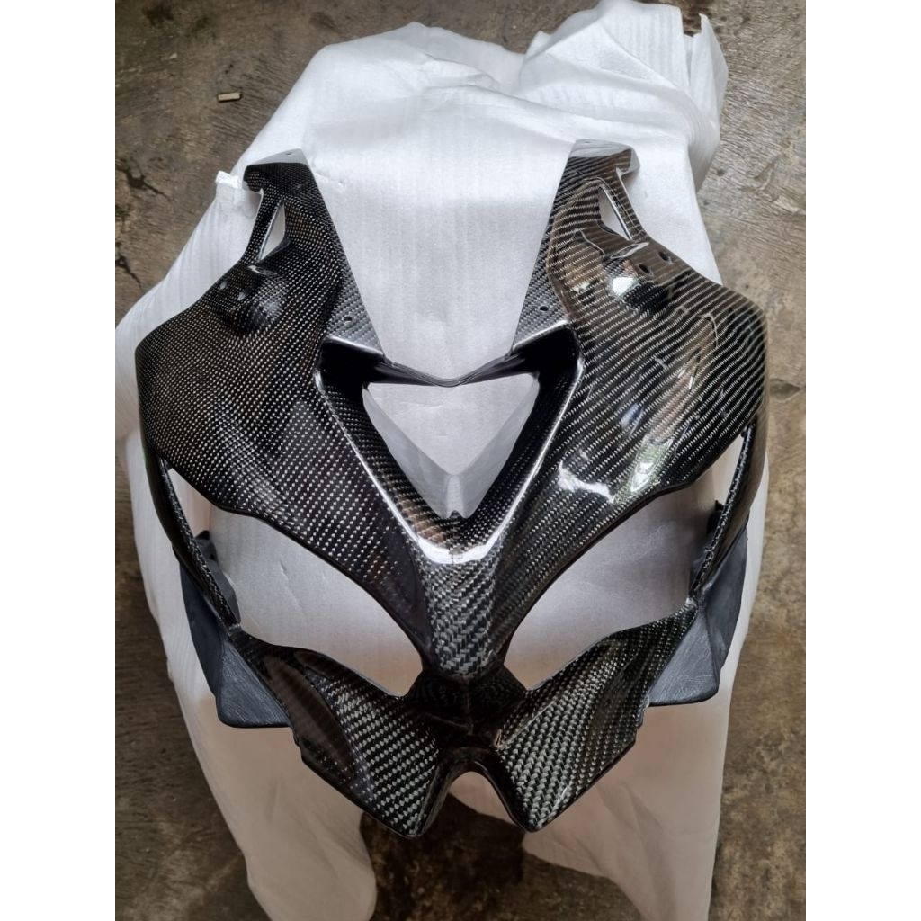 Cover Headlamp Motor Kawasaki Zx25r Carbon Kevlar