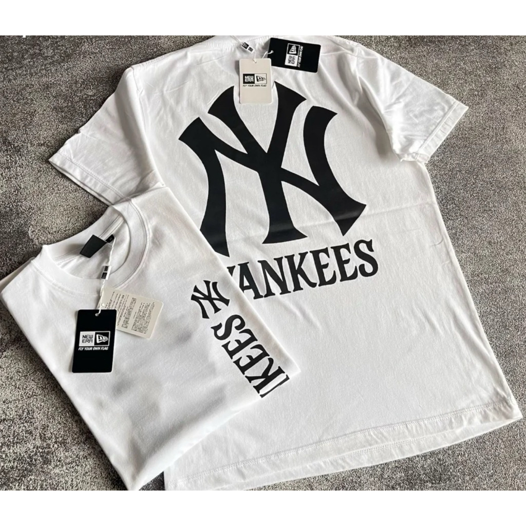 (FREE PAPPER BAG)TSHIRT MLB NEW YORK PREMIUM MLB YANKEES FULLTAG