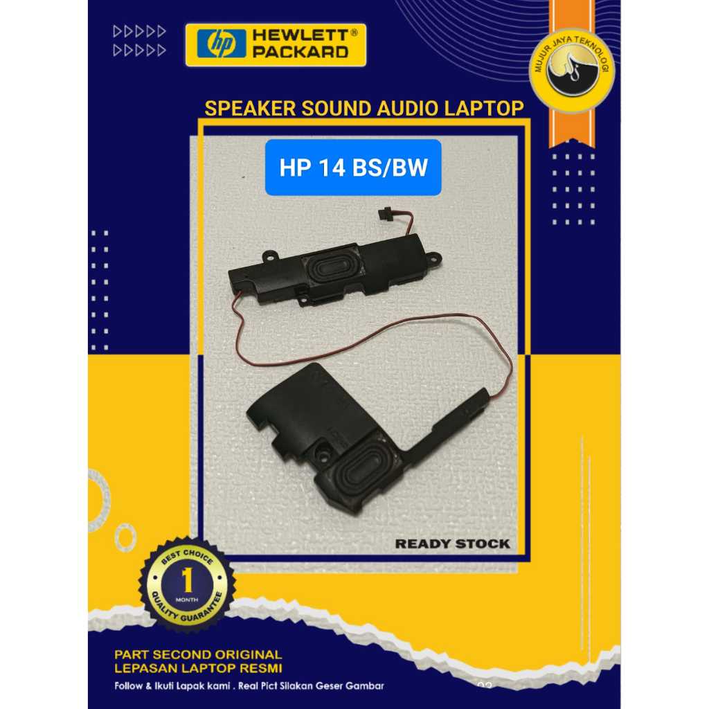 Speaker Sound Audio HP 14-BS 14-BW 14Q-BU 14Q-BY / HP 246 240 245 G6 Original Second Tested Garansi
