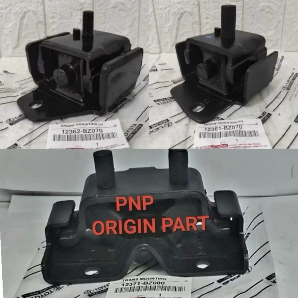 ENGINE MOUNTING TRANS MOUNTING RUSH TERIOS VELOZ AVANZA 1.5 TYPE S ORI 3pcs