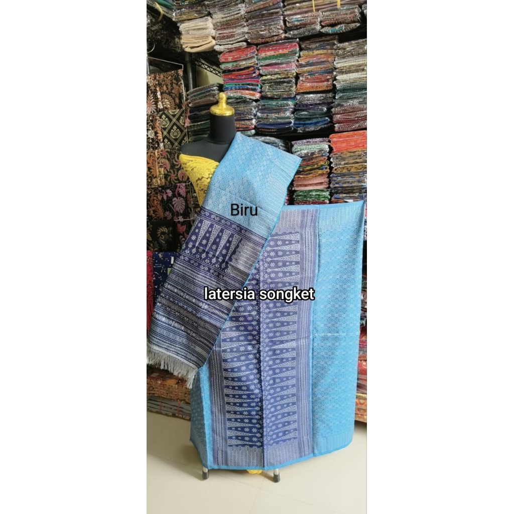 Songket sultan Tumtuman special Biru