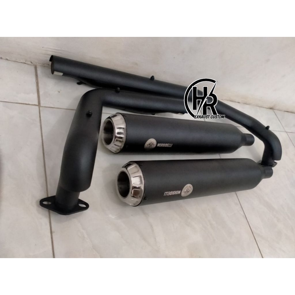 Knalpot Morbidelli C252V Konsep Kanan Kiri