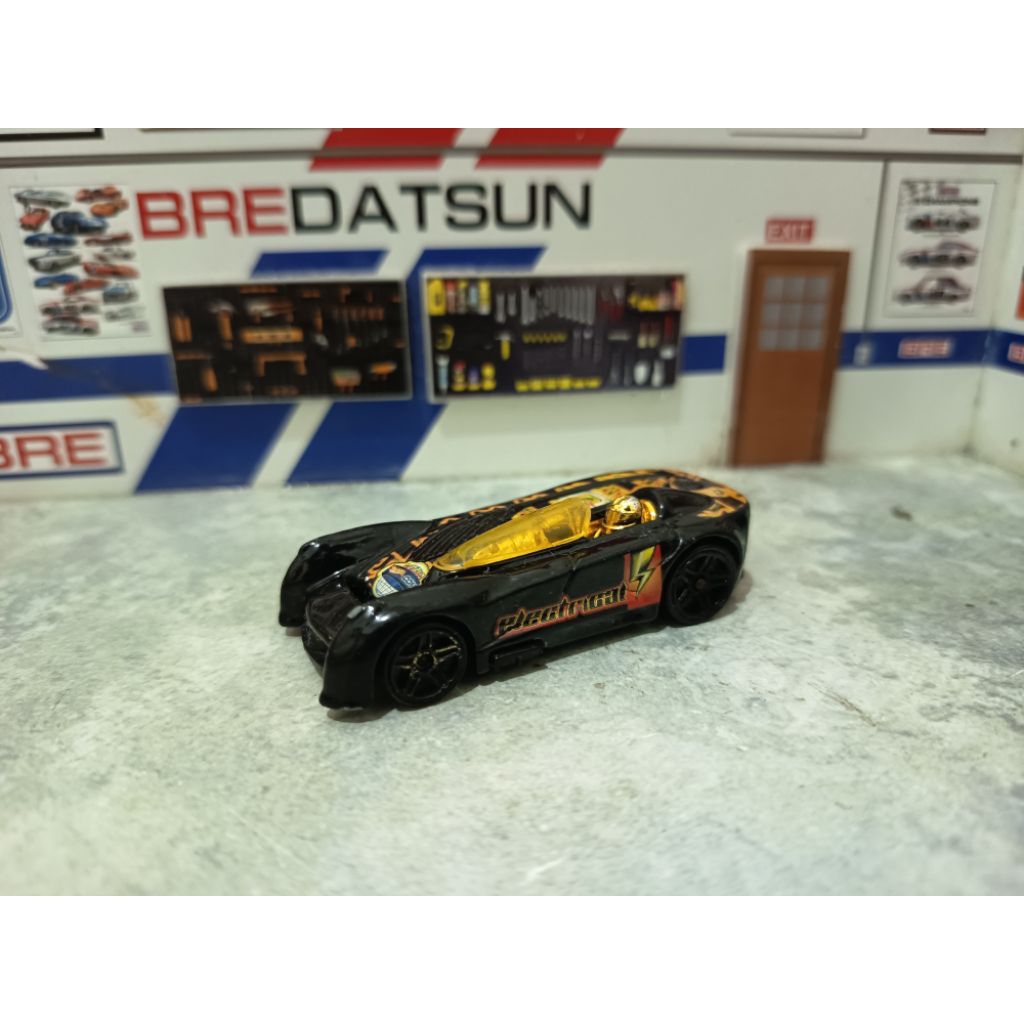 hotwheels monoposto electrical black junk CD ROM