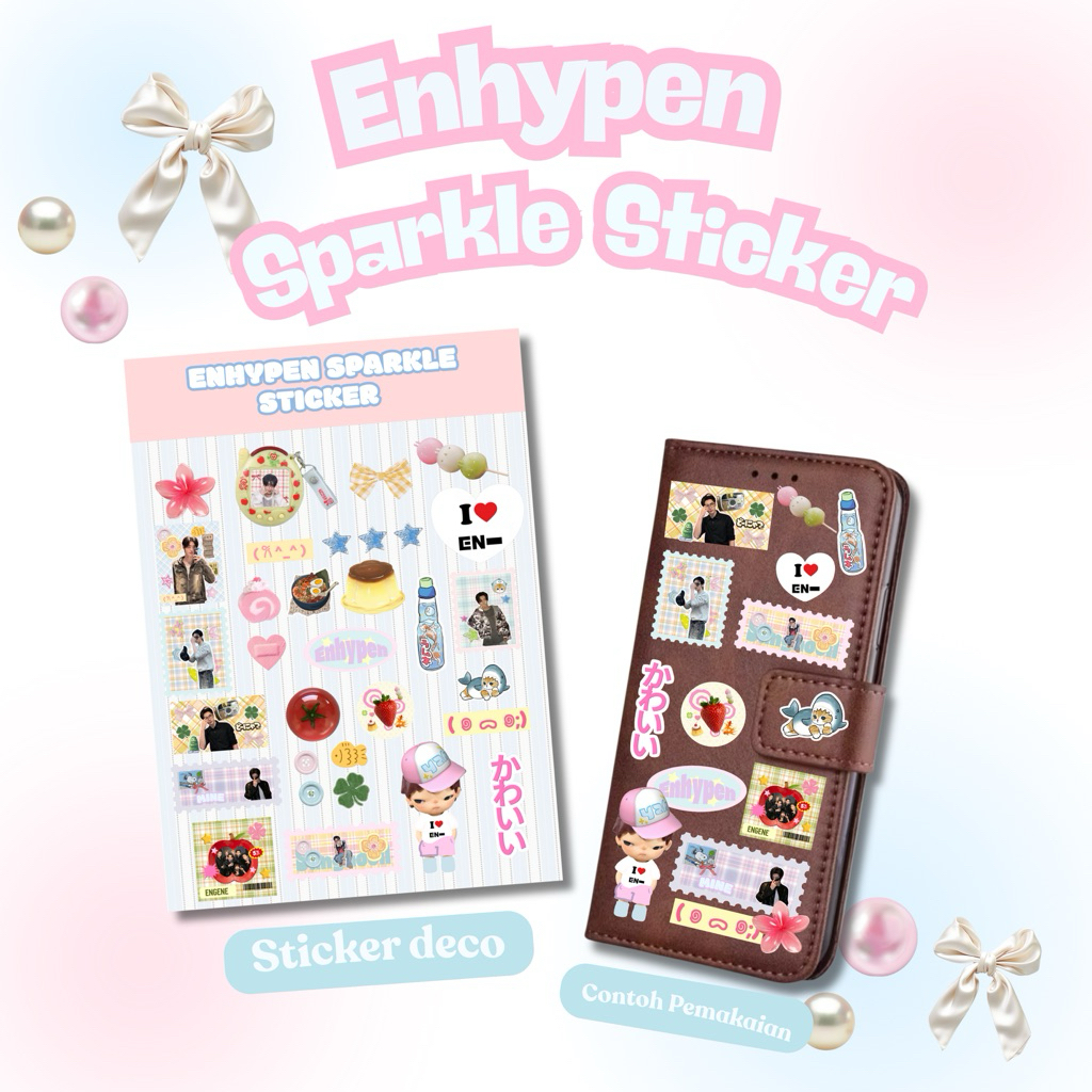 Enhypen Sparkle Sticker Deco/ Sticker Sheet Enhypen