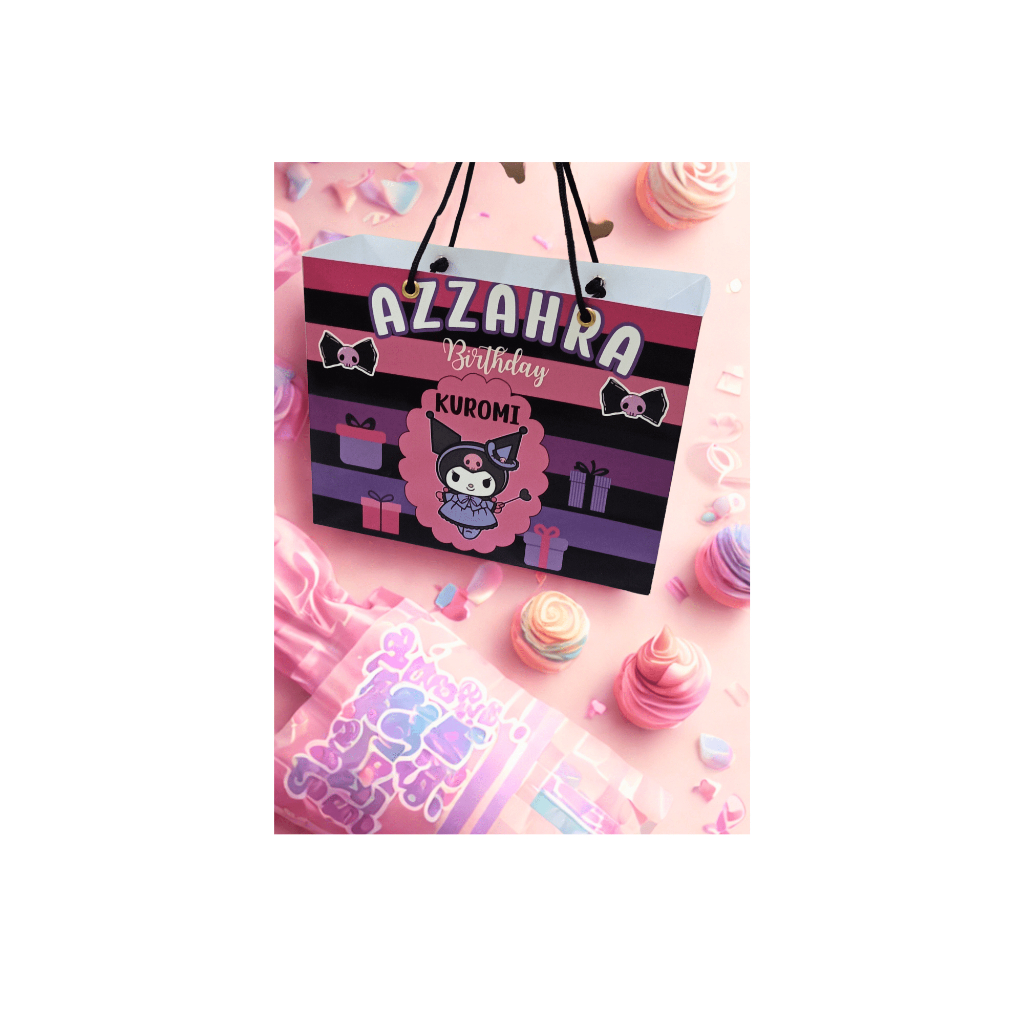 GOODIE BAG - TAS - ULTAH ANAK - CUSTOM NAMA