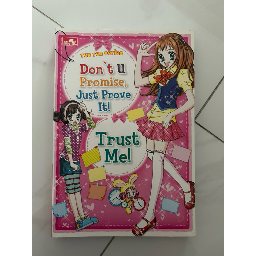 Komik Impor Korea Ten Ten Series "Don't u Promise, Just Prove It Trust Me"
