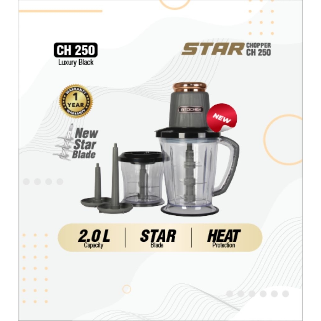 Mitochiba Food Chopper CH-250 / Blender CH250