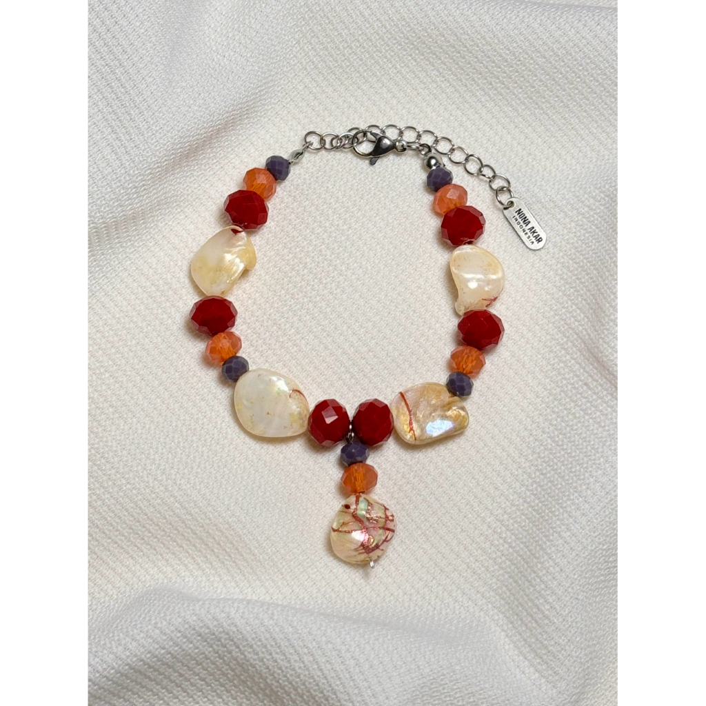 NonaAkarGelangKristalManikKerang