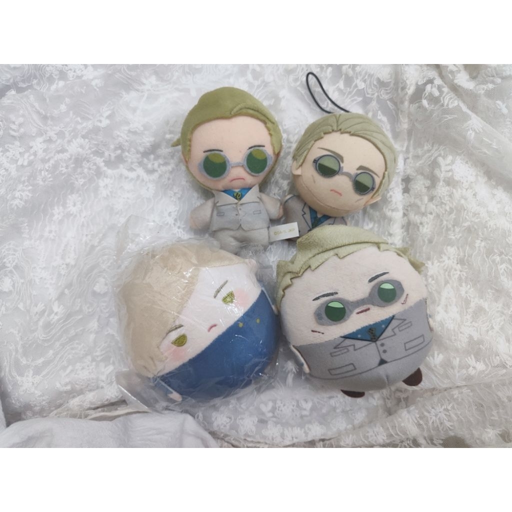 Gantungan anime jjk jujutsu kaisen nanami kento chibi, fuwa, ballchain