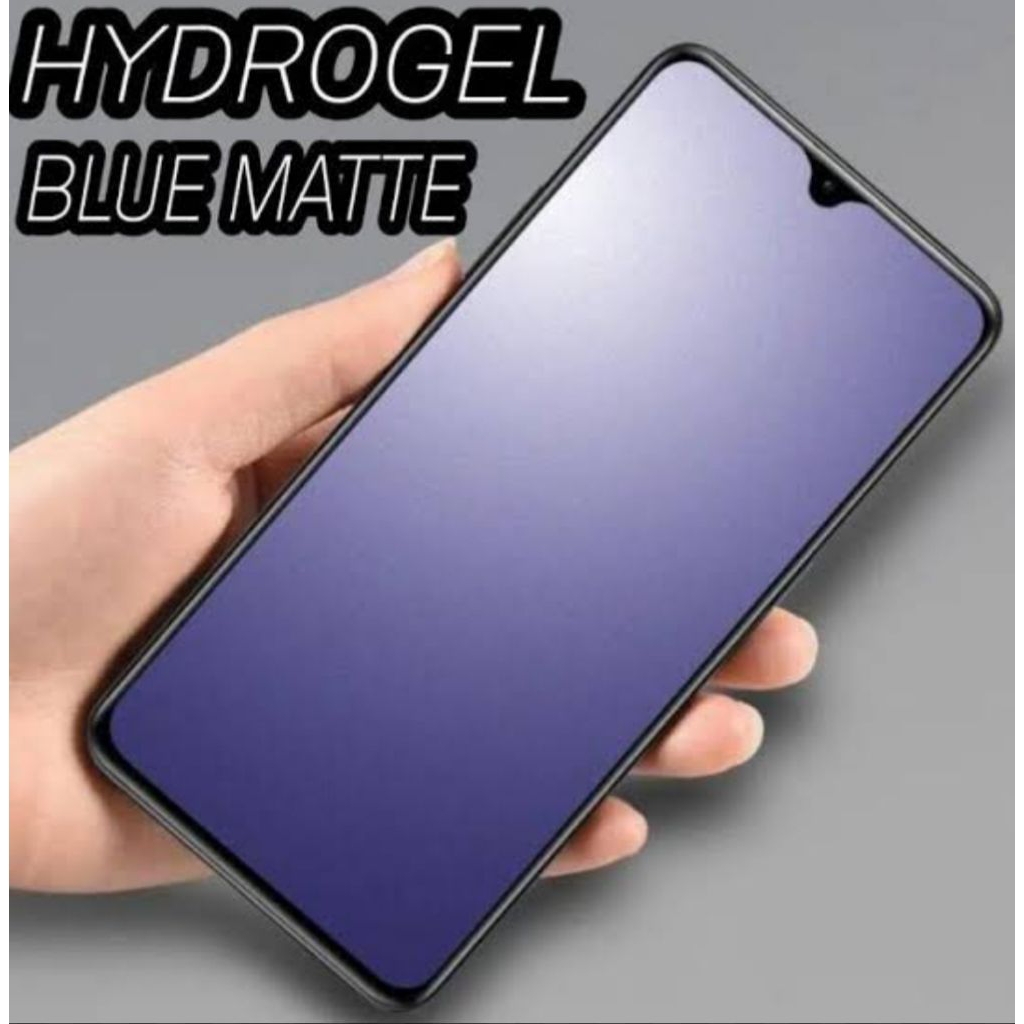 HYDROGEL BLUE MATTE (SAMSUNG) S7 Edge S8 S8+ Active S9 S9+ S10 S10+ Lite S20 S20+ FE Ultra S21 S21+ 