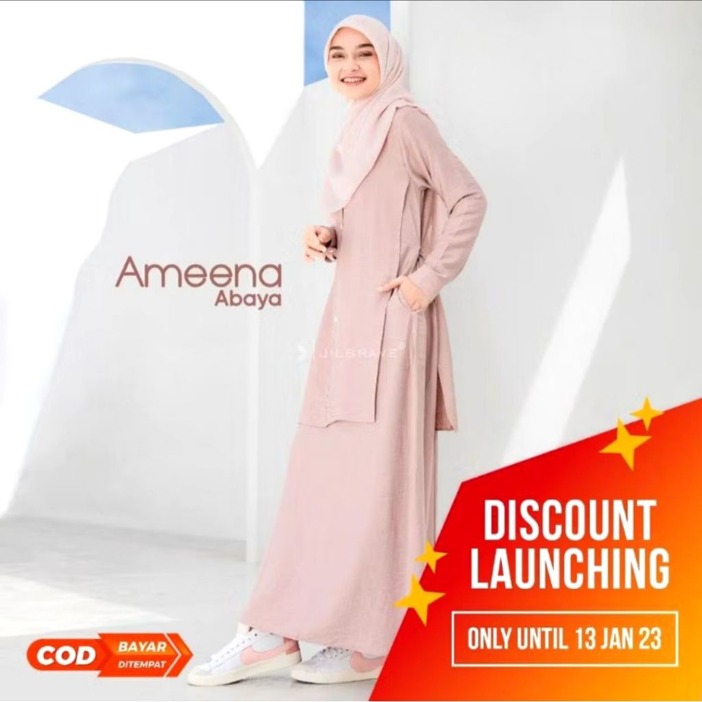 Ameena Abaya by Jilbrave