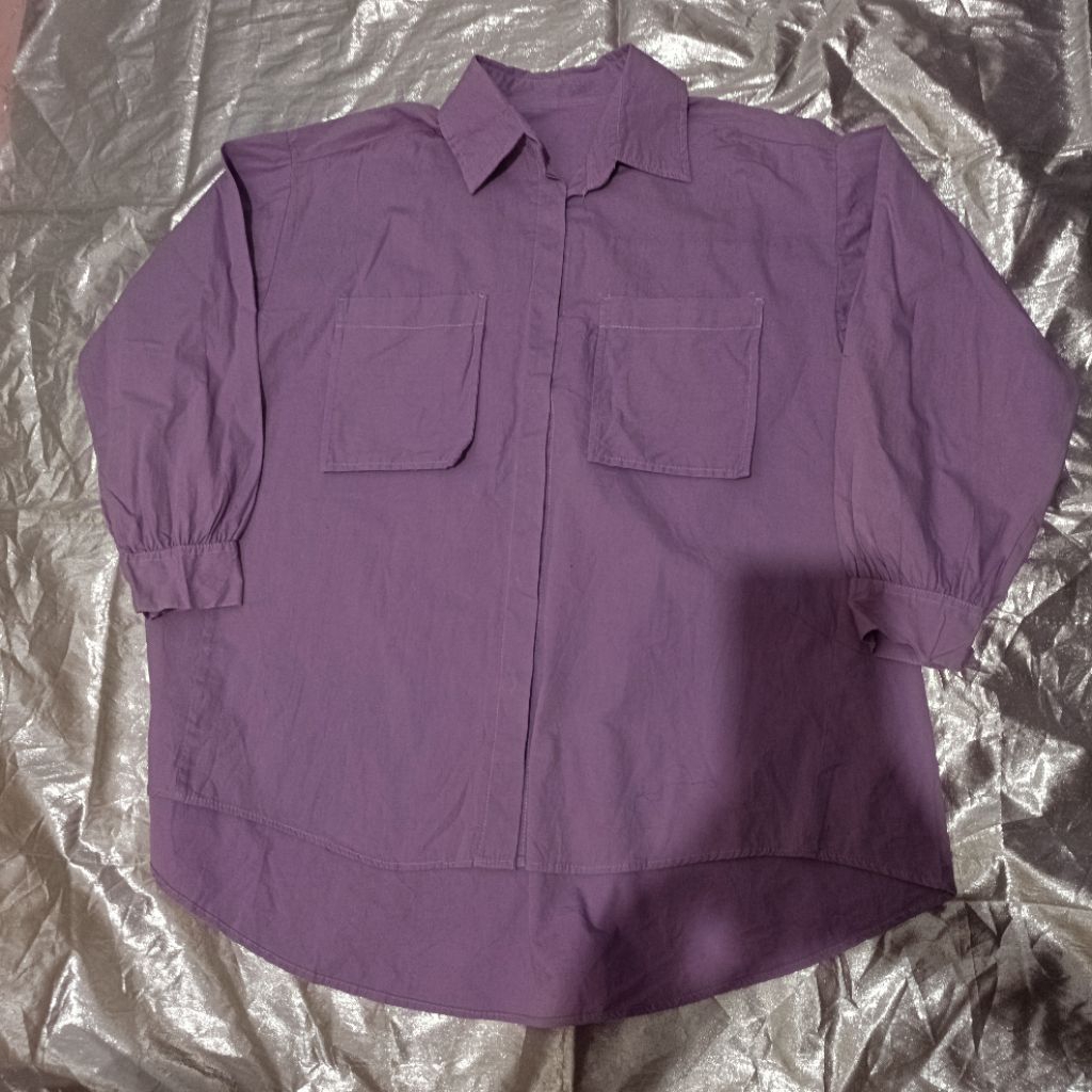 Kemeja Ungu Wanita