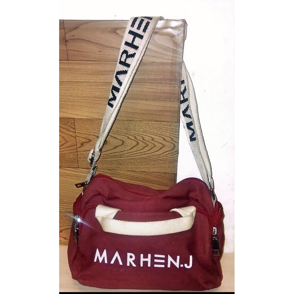 Preloved Marhen J Tas Wanita Hand Bag/ Sling Bag Merah