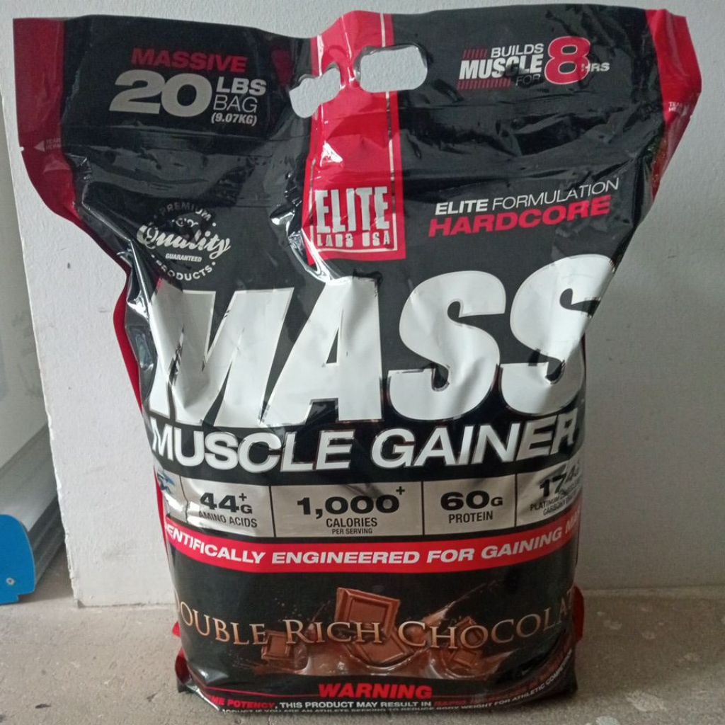 elitelabs mass gainer 20lbs / mass gainer elitelabs / elite labs gainer