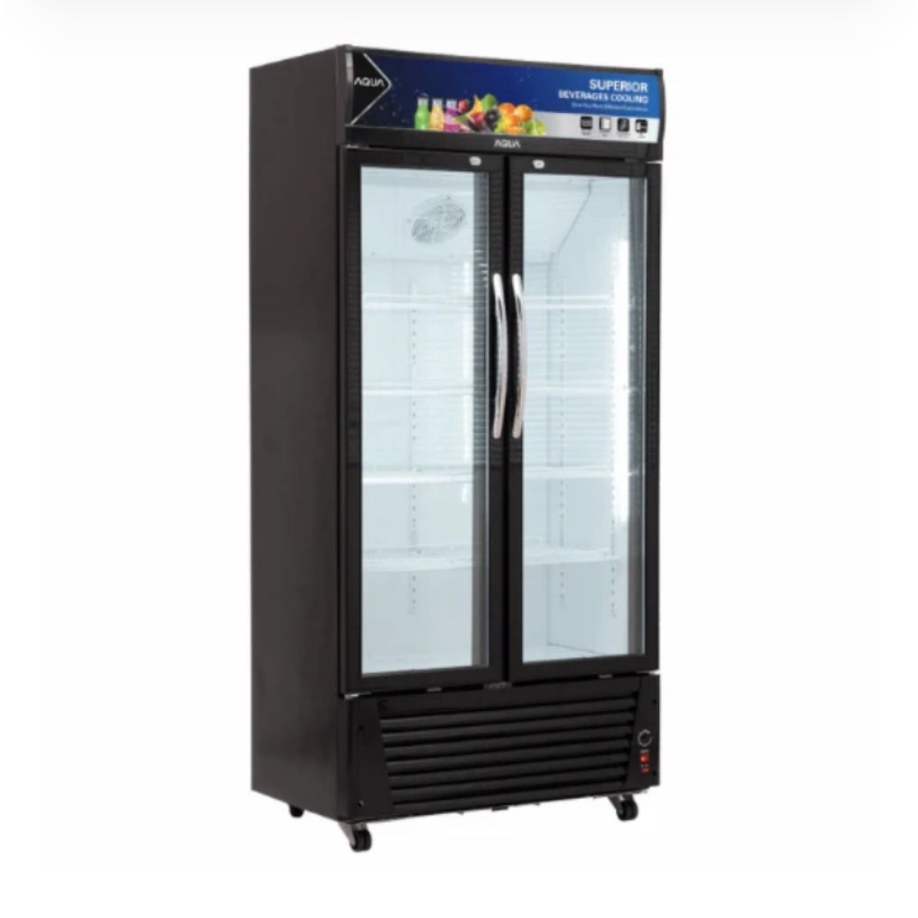 Showcase AQUA 2 pintu 550 ltr AQB-710CD AQB710CD