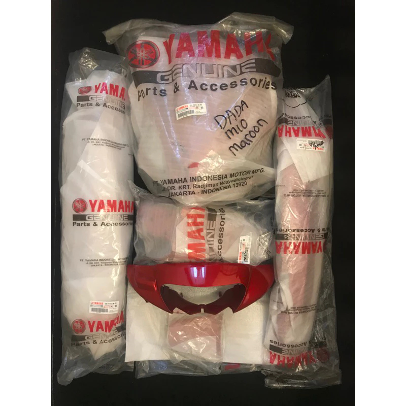 Body Full Mio Sporty Original YAMAHA  Merah Maroon