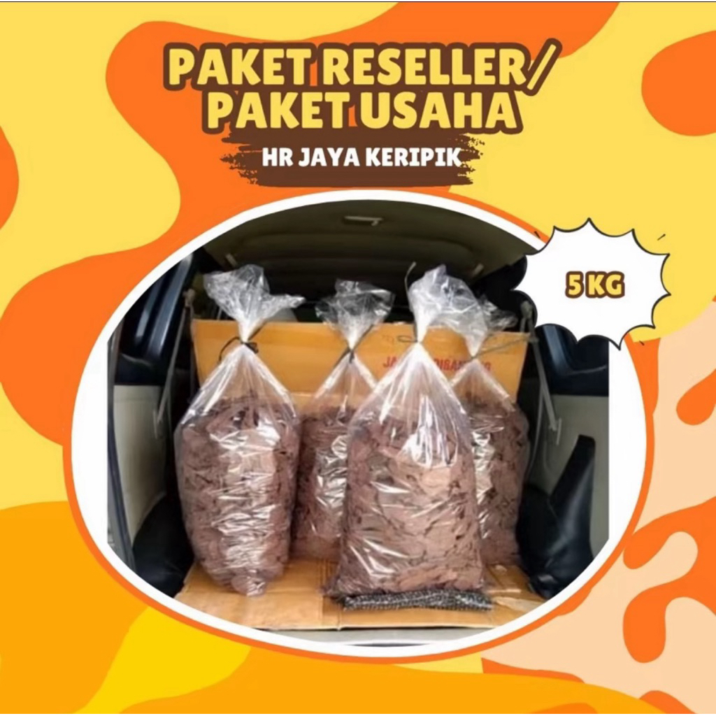 Keripik pisang lampung GROSIR (5kg) coklat & aneka rasa TERMURAH keripik tebal & renyah & halal