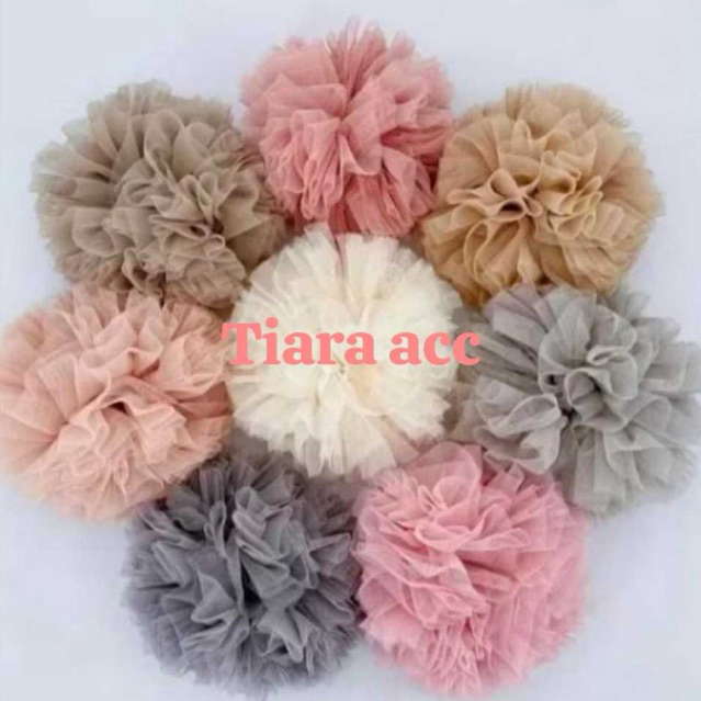 PROMO SCRUNCHIE CEPOL TILE JUMBO - IKAT RAMBUT CEPOL TILE JUMBO HIJAB
