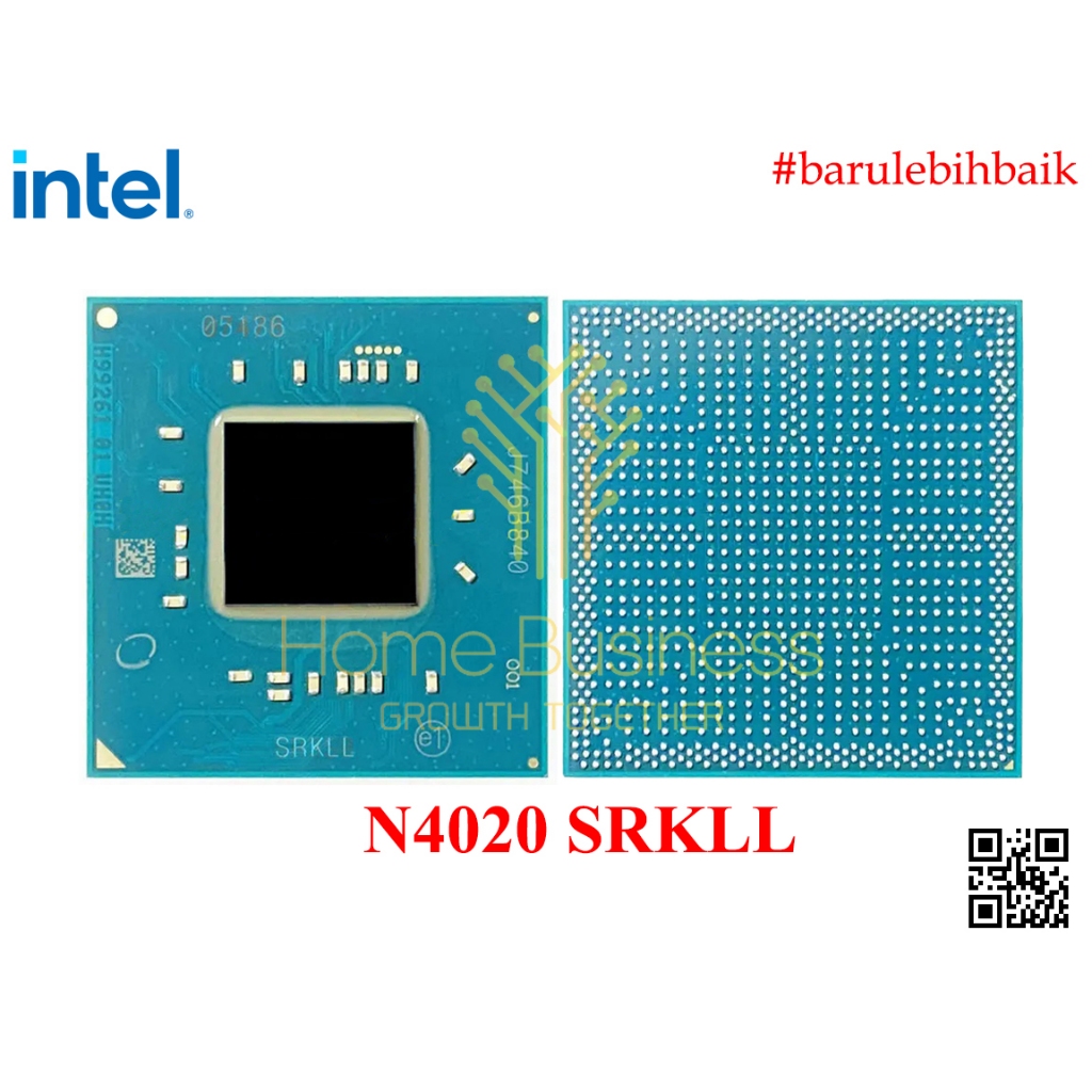 Intel Celeron Processor Prosessor N4020 N 4020 SRKLL CPU Laptop Mainboard Original