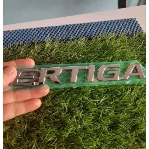 Emblem Mobil Tulisan ERTIGA bagasi Suzuki Ertiga Chrome